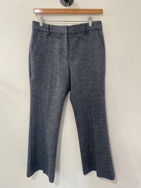 Altuzarra Dress Pants Straight Leg Gray Tweed Size 36 (XS)